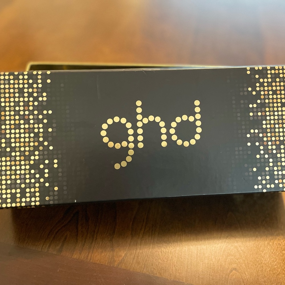GHD Slightly used 1” flat iron.